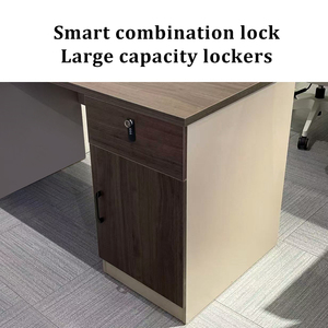 Hiện Đại Đơn Giản Bằng Gỗ Bàn Viết Bàn Sắt Máy Tính Bảng Modular Ngăn Kéo Nhà Văn Phòng Đồ Nội Thất Phòng Ngủ Không Gian Nhỏ Bán Buôn Sử Dụng - Product Image 4