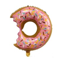Ballons en aluminium pour fête, pizza, popcorn, hamburger, hot-dog, glace, beignets, fournitures pour fête, ballon en feuille, décoration de fête d'anniversaire
