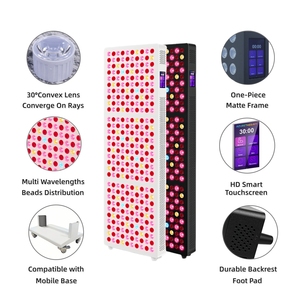 AZURE OEM ODM 터치 스크린 뷰티 스킨 케어 7 파장 얼굴 바디 램프 PDT 기계 적외선 장치 Led 레드 라이트 치료 패널 - Product Image 4