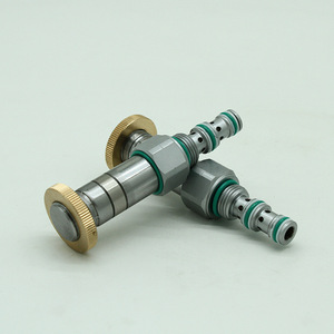 Vanne solénoïde à deux voies 1/2 pouce 315 bars 60 L/min hydraulique pour utilisation en excavatrice - Product Image 4