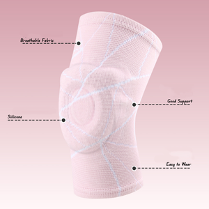 Rodilleras DE PREVENCIÓN DE TENIS, rodilleras de voleibol, rodilleras de silicona para niños, <span class=keywords><strong>rodillera</strong></span> de baile para niños - Product Image 2
