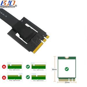 逆270度PCI-E 3.0 16XスロットからWifi NGFF <span class=keywords><strong>M</strong></span>.<span class=keywords><strong>2</strong></span>キーA + Eインターフェースライザーアダプターケーブル8Gbps 0.2M 0.4M 0.4M 0.6M 0.6M 0.8M 1M - Product Image 3