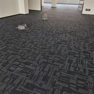 Văn phòng gạch Thảm PVC ủng hộ sàn vuông 50x50 thương mại triển lãm Thảm gạch - Product Image 3