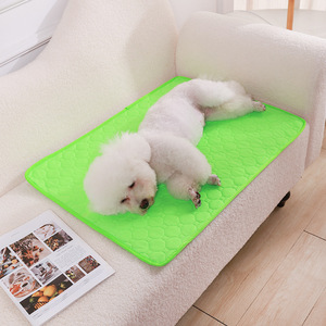 <strong>Washable</strong> Waterproof Reusable Absorbent Pet Bed Solid Pattern Puppy <strong>Dog</strong> Urine Diaper <strong>Pads</strong> <strong>for</strong> Training <strong>for</strong> Training Pet <strong>Pee</strong> Mat - Product Image 5