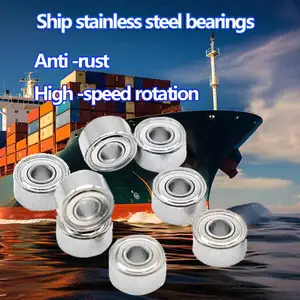 OEM Low Voice 5X13X4mm Fishing Swivels Ball Bearing Stainless Steel Bearing Swivels For Rolling Swivel Bearing Fishing