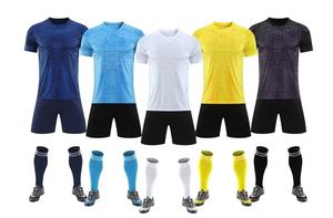 Nuove Maglie da Calcio da Uomo, Kit Casual Personalizzabile, Eleganti e Traspiranti, 100% Poliestere, Stampa a Trasferimento Termico, Logo Personalizzabile, Modello Giocatore - Product Image 2