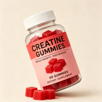 Gummies de créatine haute pureté avec BCAA, L-Taurine, Vitamine B12, Vitamine B6 et Complexe B