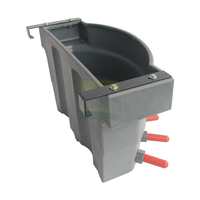 Seau d'alimentation pour veaux de 40 L avec 6 tétines, abreuvoir pour agneaux, seau à lait pour utilisation en élevage