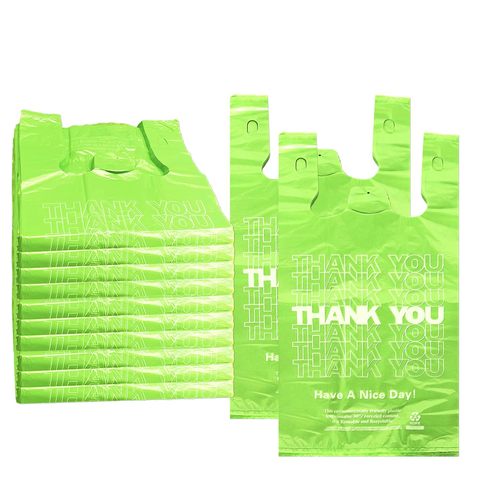 Biodegradable T-Shirt Shopping Bag