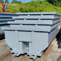 Ventes directes d'usine La ferraille à haute durabilité peut être empilée Benne à ordures de 15 verges avec assistance technique professionnelle
