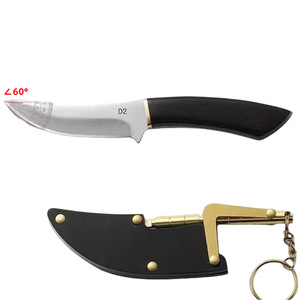 Hummingbird Handle Meat Knife with Sheath, Household Fruit Knife, <b>Kitchen</b> Sharp Peeler, Multi-functional Outdoor <b>Camping</b> Small - Product Image 5