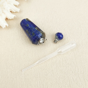 Pendentif en pierre naturelle de haute qualité bijoux en Quartz en gros pierres précieuses Mini pendentif de bouteille de parfum en cristal d'améthyste pour collier - Product Image 4