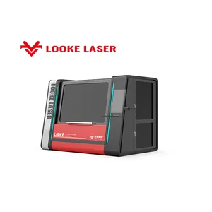 Haute précision Mini petit 6060 6090 1390 Fiber Laser découpeuse Laser cutter tôle d'acier inoxydable avec des prix bon marché