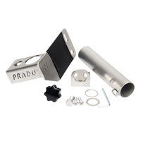 Nouveau support d'antenne de drapeau portable en acier inoxydable de haute qualité pour voiture PRADO, intégré au tout-en-un pour attelage de remorque et camping-car