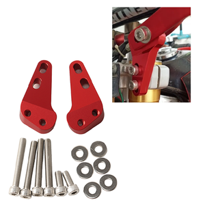 ขายึดแฮนด์กันกระแทกแบบออฟโรด ทำจากอลูมิเนียมอัลลอยด์ สำหรับรถฮอนด้า CRF300L CRF300RALLY CRF250L M KLX250 DTX250 พร้อมแผงป้องกันคอ - Product Image 2