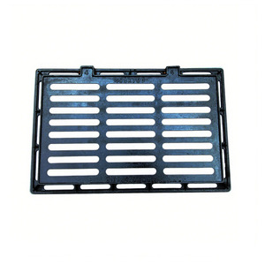 Grilles de gouttière en <span class=keywords><strong>fonte</strong></span> de haute qualité, conformes aux normes EN 124, 450x750 <span class=keywords><strong>D400</strong></span> - Product Image 1