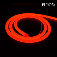 Tira de Luz LED Circular de 360 Grados, D25, Silicona Flexible, IP67, para Decoración de Pilares, Columnas, Troncos de Árboles