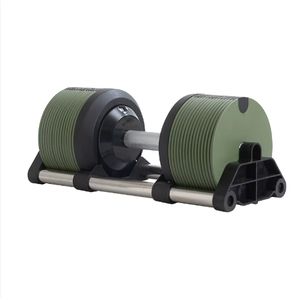 Paire d'haltères réglables <span class=keywords><strong>de</strong></span> 36kg en acier avec plateau gratuit - Product Image 2