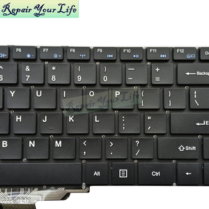 US English <strong>Laptop</strong> Keyboard for ZOOK S5 Pro 16512 for <strong>Jumper</strong> JNC13 F0043-080 MB3151080 XK-HS415 Keyboard New Black No Frame - Product Image 3