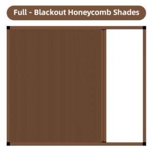 Stores plissés cellulaires verticaux isolés aux UV, pare-soleil et moustiquaire intégrés, isolation <span class=keywords><strong>thermique</strong></span> - Product Image 4