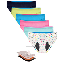 Culottes menstruelles imperméables Green Envoy pour filles, adolescentes et enfants, protection contre les fuites.