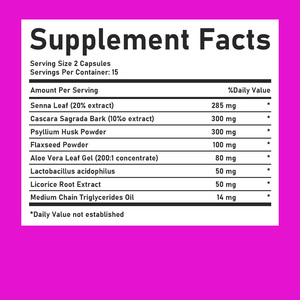 Factory Direct 15 Day Colon Cleanse Capsules with Senna Leaf Bowel Movements Nutrient Absorption Digestive Support Capsules - Product Image 3
