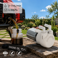 Pompe péristaltique micro basse pression DC 5V OEM pour système de lubrification automatique d'huile moteur de tronçonneuse