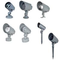 Reflector LED con colores RGB, RGBW, RGB+UV, RLAW, base redonda, Zigbee, Wifi, Bluetooth 2.4g, control remoto inalámbrico DMX512 RF