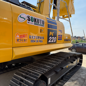 Pelleteuse d'occasion PC220-8 Komatsu de 22 tonnes de haute qualité Japon avec roulement de pompe à moteur à chenilles de bonne construction - Product Image 5