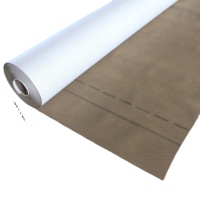Atmungsaktive PP PE PP Dachmembran mit 3000g/m2/24h Wasserdichtigkeit, Verwendung unter Asphaltschindeln für Gebäude, 5+ Jahre Garantie