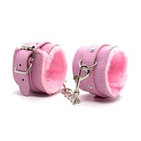 Menottes de sexe bdsm Dispositifs de manille de retenue SM bondage Menottes en peluche à fourrure