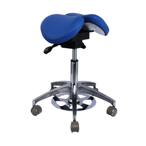 <span class=keywords><strong>Tabouret</strong></span> de dentiste ergonomique en microfibre réglable avec roulettes pour clinique et hôpital, fabriqué à Foshan - Product Image 2