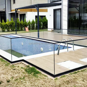 An toàn 10mm 12mm Kính cường lực lan can cho hàng rào Hồ bơi kính không khung - Product Image 4