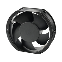 Ventilateur axial de refroidissement pour armoire électrique, unité d'alimentation multifonctionnelle pour four industriel à onduleur, double roulement à billes, 12V 24V CC, 172x51mm, MK17251
