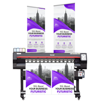 Imprimante textile numérique Locor 1,3 m (4 pieds) de petite taille, imprimante à sublimation grand format, traceur d'impression à solvant écologique, tête Xp600 I3200