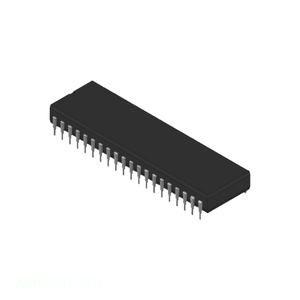 Circuitos integrados especializados 40 CDIP (0.600 "15,24mm) Canal del fabricante de componentes de circuito electrónico de la AM9520-2DC - Product Image 1