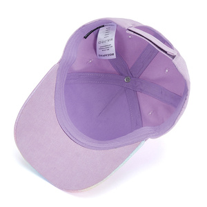Nouvelle casquette de baseball en coton doux brodée arc-en-ciel pour enfants, protection solaire extérieure, casquette de sport, chapeau de soleil pour filles - Product Image 5