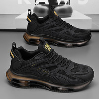 Chaussures de sport décontractées de luxe pour hommes, tendance, avec amorti à coussin d'air et rehaussement de la taille, vente en gros OEM