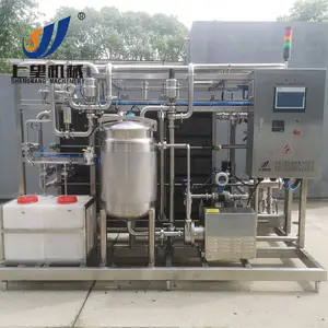 Plate milk pasteurizer