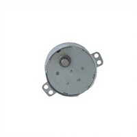 Moteur synchrone monophasé à engrenages 49TYD-375-2 5W 49mm 110/220V 50/60Hz Réversible 1-30RPM IP44 Montage à bride pour plastifieuse