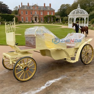 Accesorios de Lujo para Bodas, Carruaje de Caballos Personalizado para Bodas, Vagoneta Turística, Carruaje Real Eléctrico de Caballos en Venta - Product Image 4