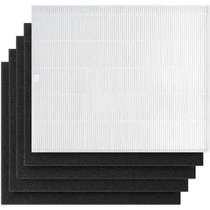 9287201 Ture H13 HEPA and carbon pre Filter Replacement for Fellowes AeraMax 290 300 DX95 HF-300/AP-300PH air purifiers