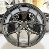 Rines Monobloque Personalizados de Aleación T6061 Forjados de 18-22 Pulgadas en Negro Brillante HF-5 para BMW X3 X4 X5 X7 X3M X4M F97 G01 G05