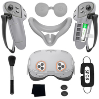Kit de couverture en Silicone de Protection VR 8 en 1 de haute qualité pour accessoires Meta Quest 3S VR masque facial et couvertures de contrôleur pour 3S