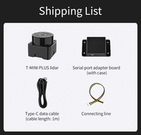 Orbbec MS200 TOF Kit de capteur LiDAR en temps réel Robot de modélisation 3D SLAM cartographie Navigation 40M gamme Modules électroniques pour