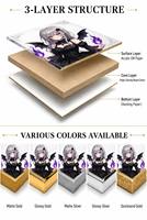 Planche Shikishi Anime Personnalisée, Planche d'Art, Cadeau de Noël, Dorure à Chaud, Holographique, Article de Collection pour Fans, Cadeau, Merchandise