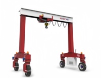 Grue à portique mobile électrique 1 tonne 2 tonnes 3 tonnes pour atelier Capacité de levage de 10 tonnes avec composants principaux Engrenage moteur