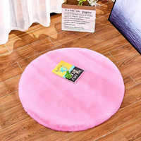 Tapis artificiel en fausse fourrure pour le salon