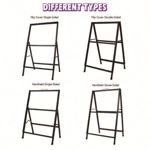 ป้ายโฆษณาแบบพกพาชนิด A สำหรับวางบนทางเท้า ป้ายโปสเตอร์แบบตั้งพื้น - Product Image 2