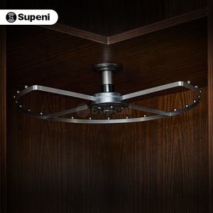 Supeni – support de rangement rotatif à 360 degrés, cintre à vêtements monté sur le dessus - Product Image 3